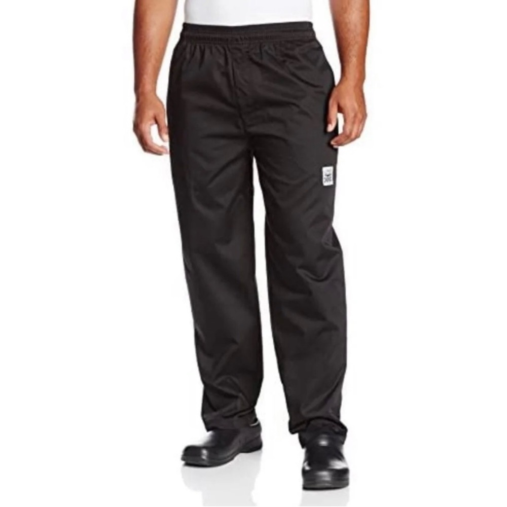Black work pants NEW great for cooks chefs catering restaurant workers